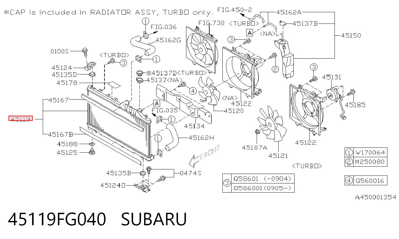 Радиатор 45119SC050 Koyorad
