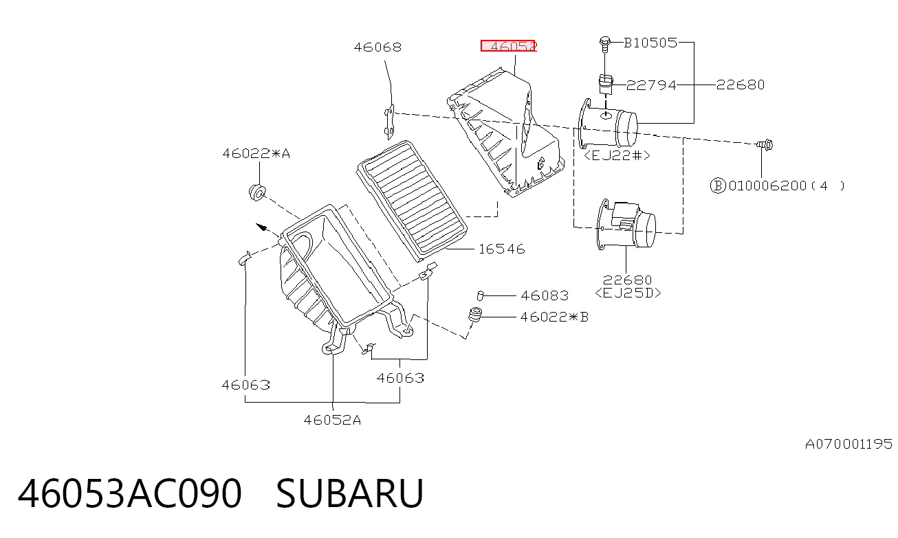 46053AC090 Subaru