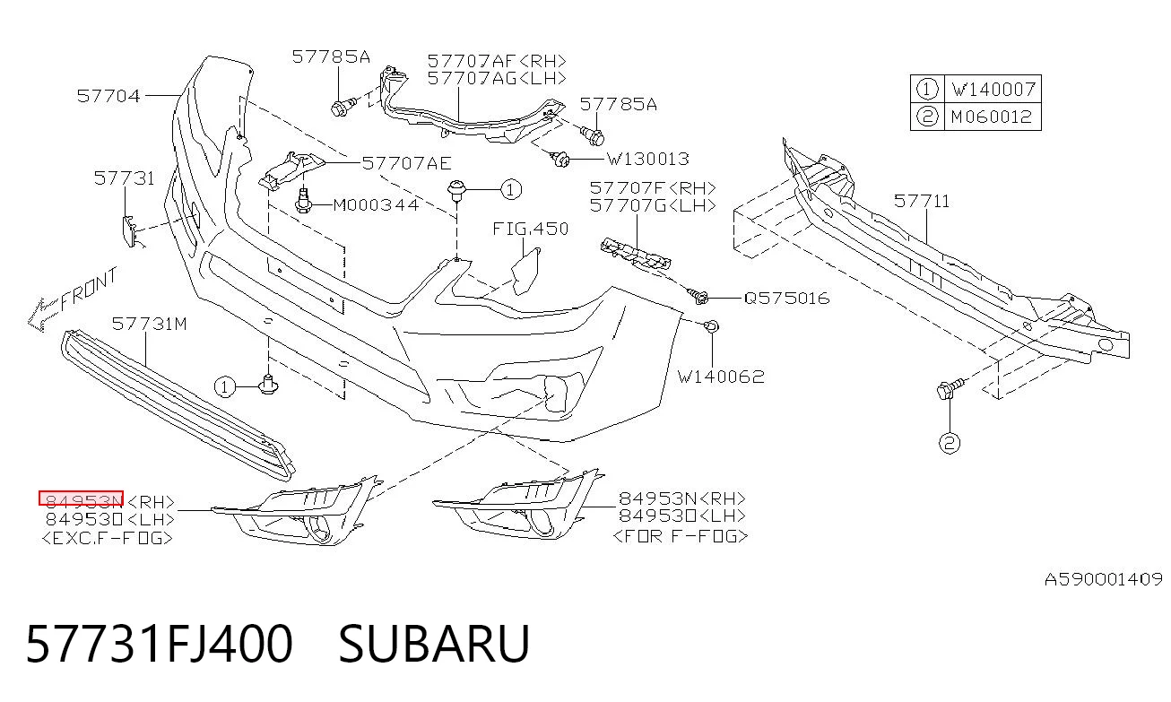57731FJ400 Subaru 