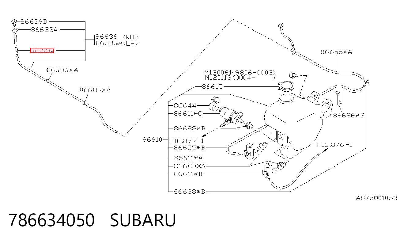 786634050 Subaru 