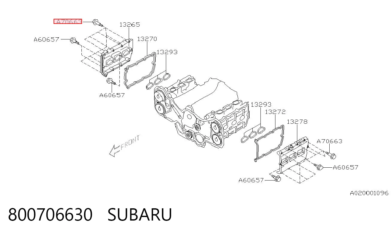800706630 Subaru 