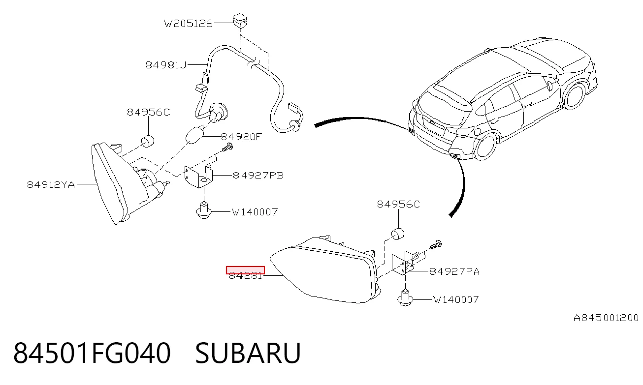 Купить 721530E Polcar Туманка правая