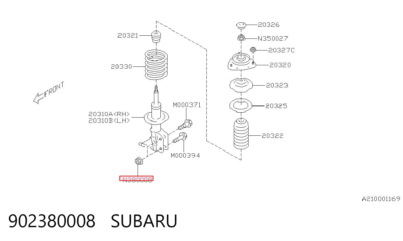 902380008 Subaru