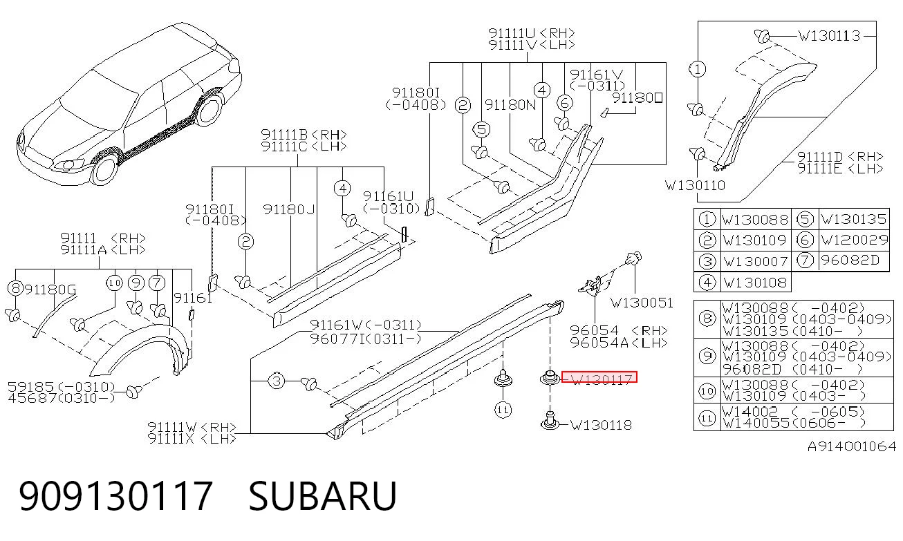909130117 Subaru 