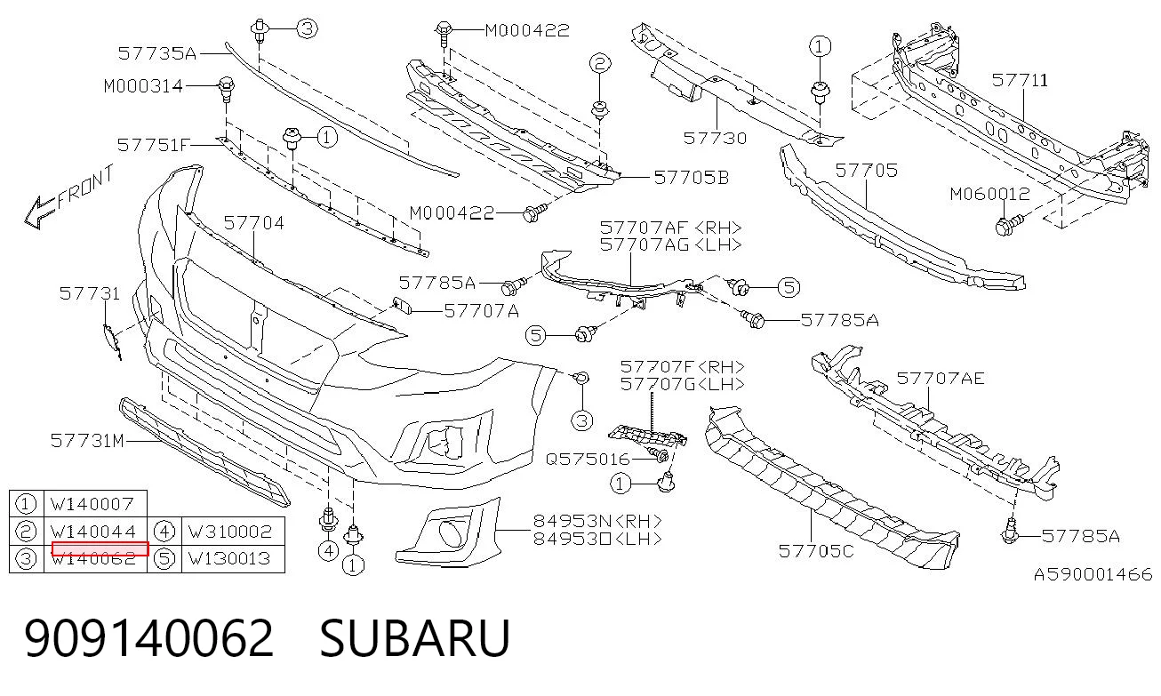 909140062 Subaru 
