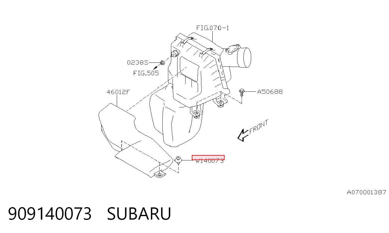 909140073 Subaru 