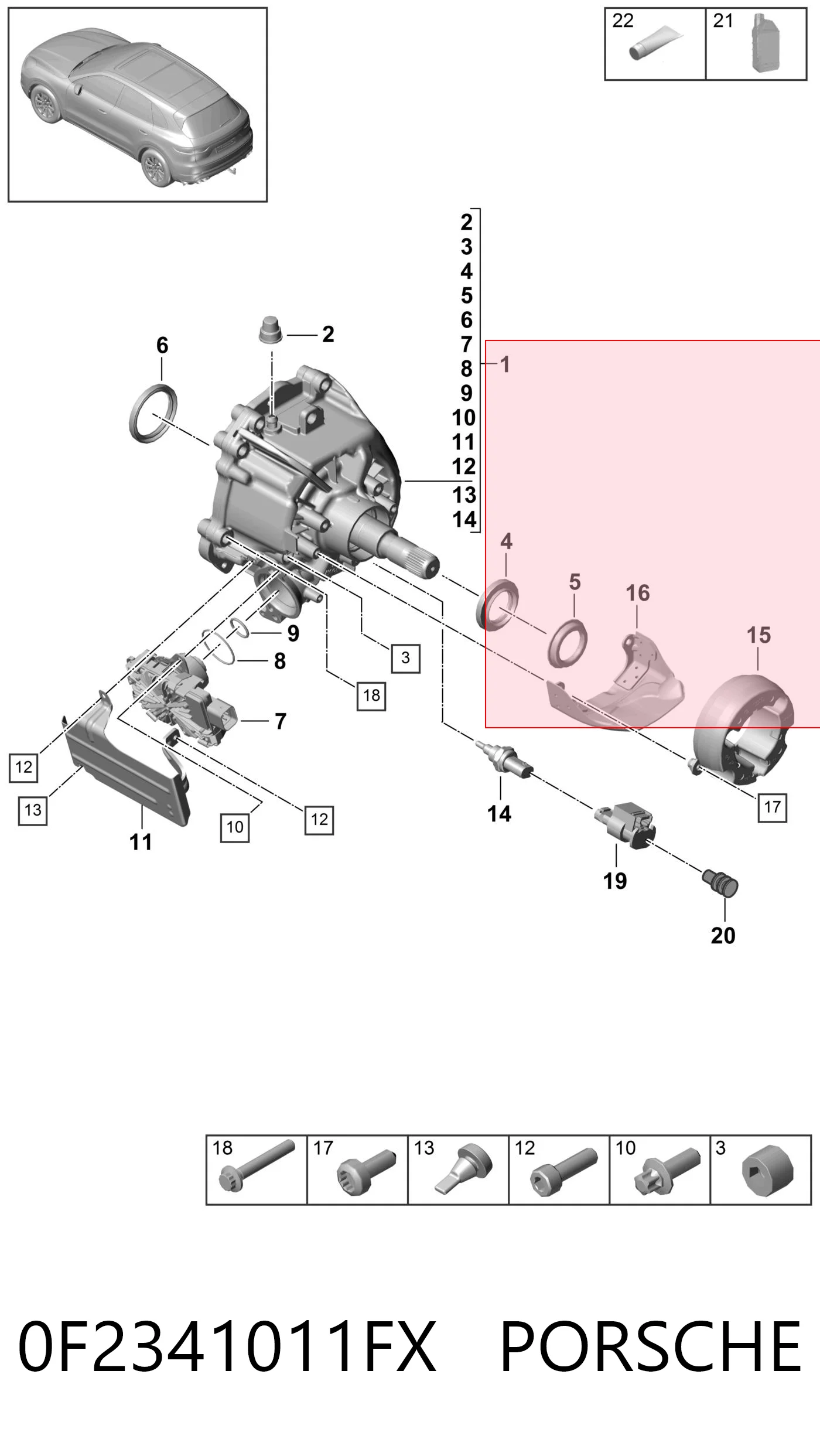 0F2341011FX Porsche 