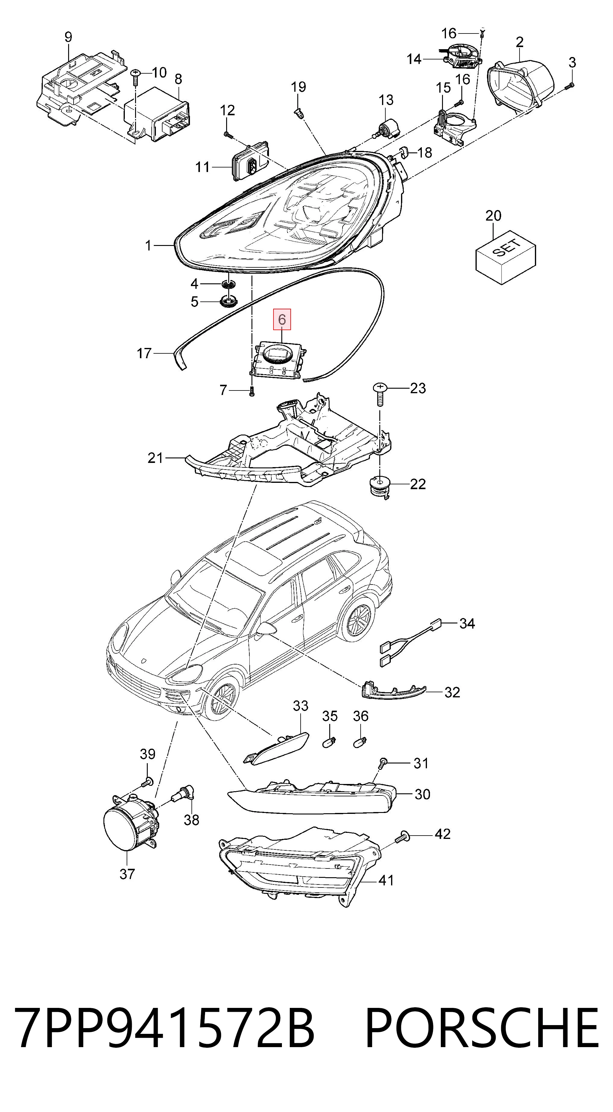 7PP941572B Porsche 
