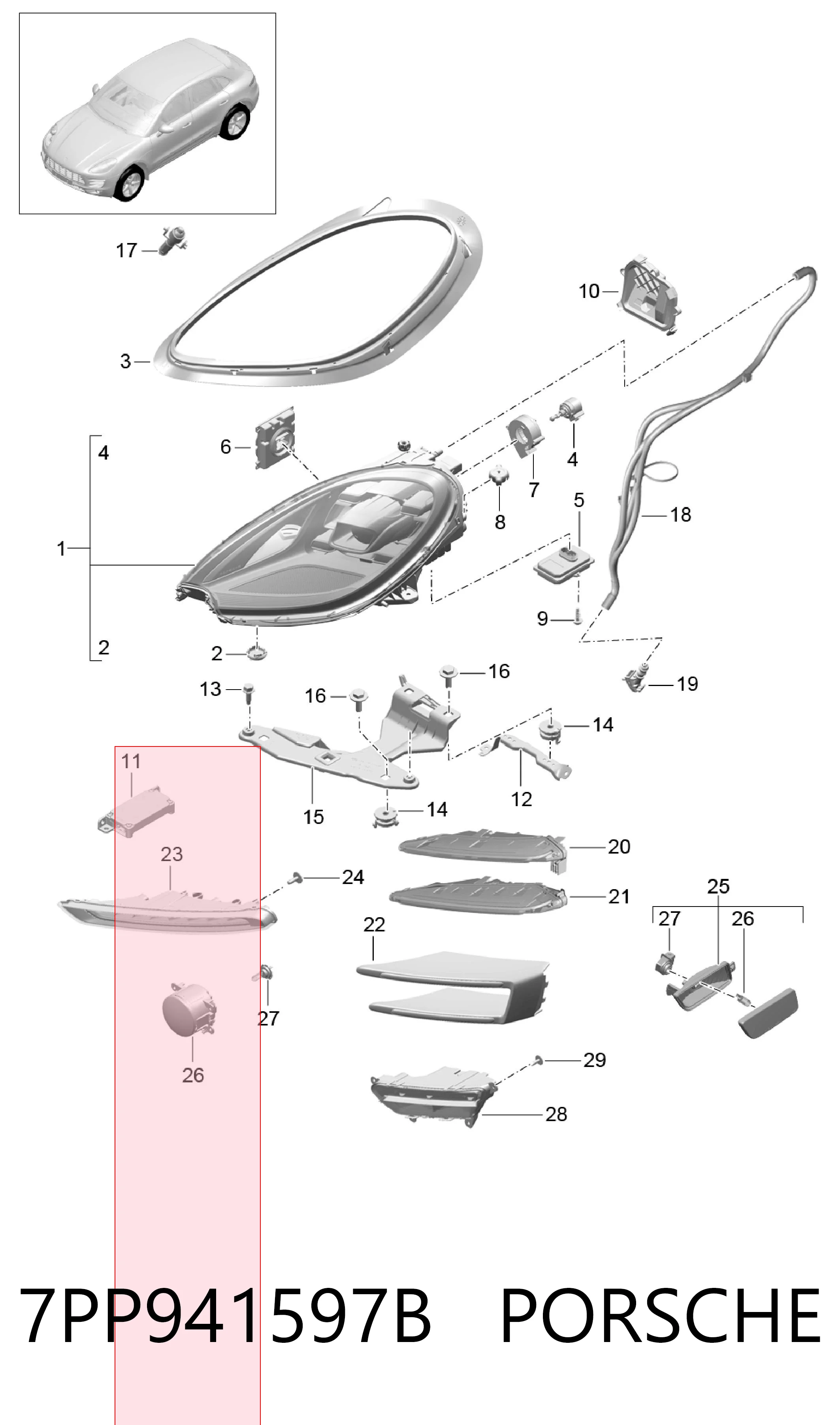 7PP941597B Porsche 