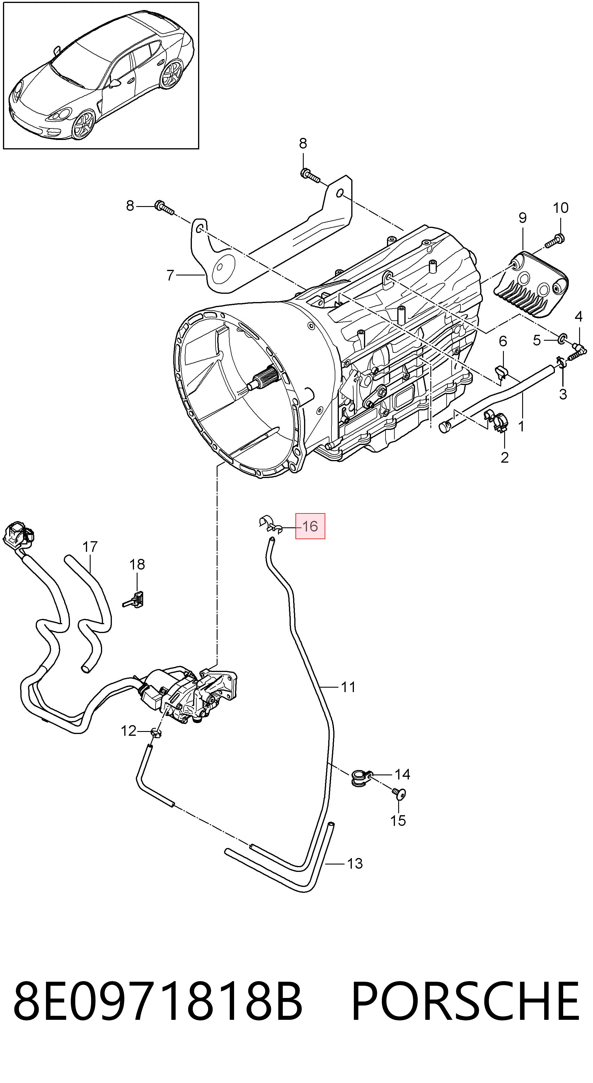 8E0971818B Porsche