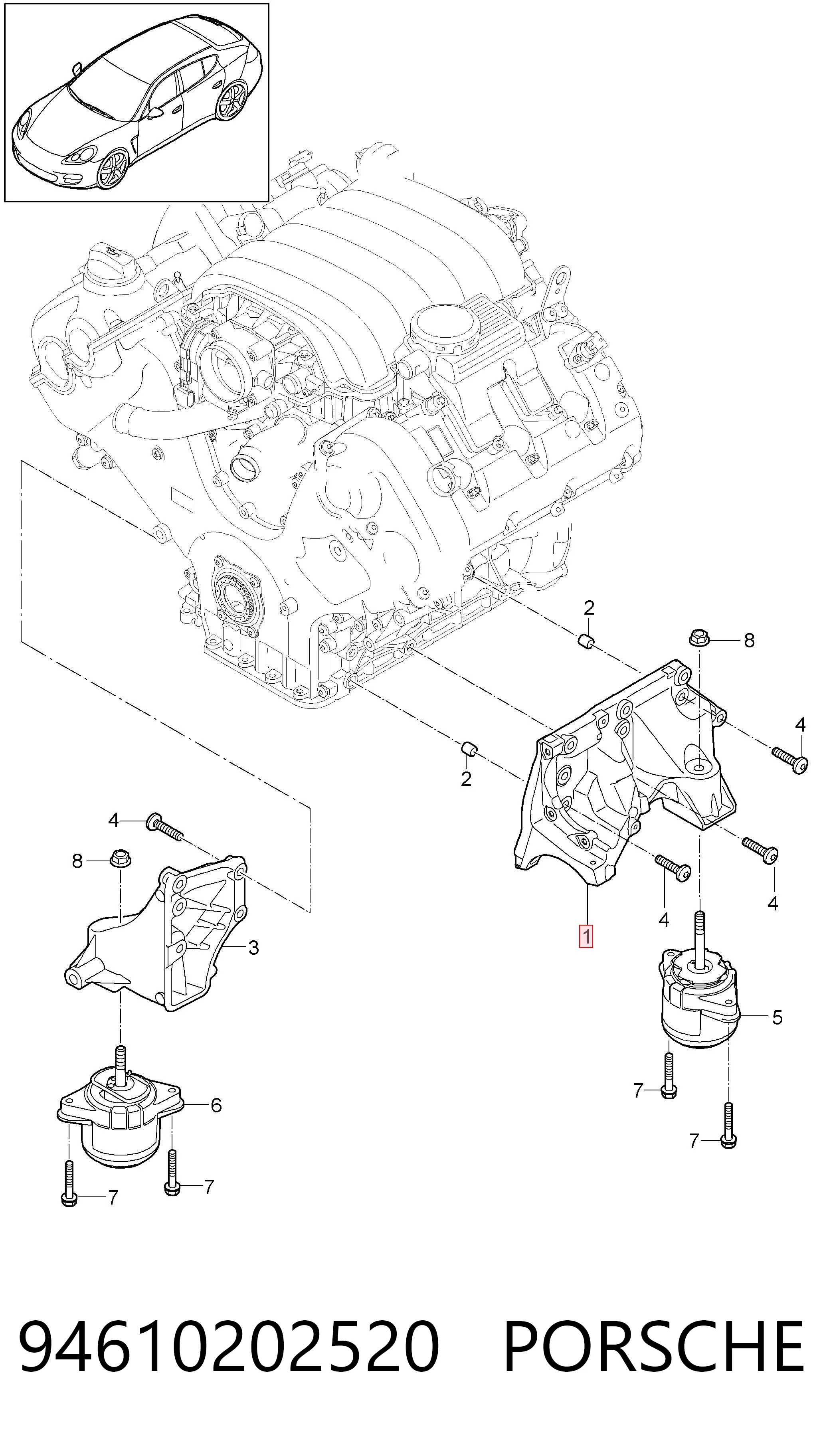 94610202520 Porsche