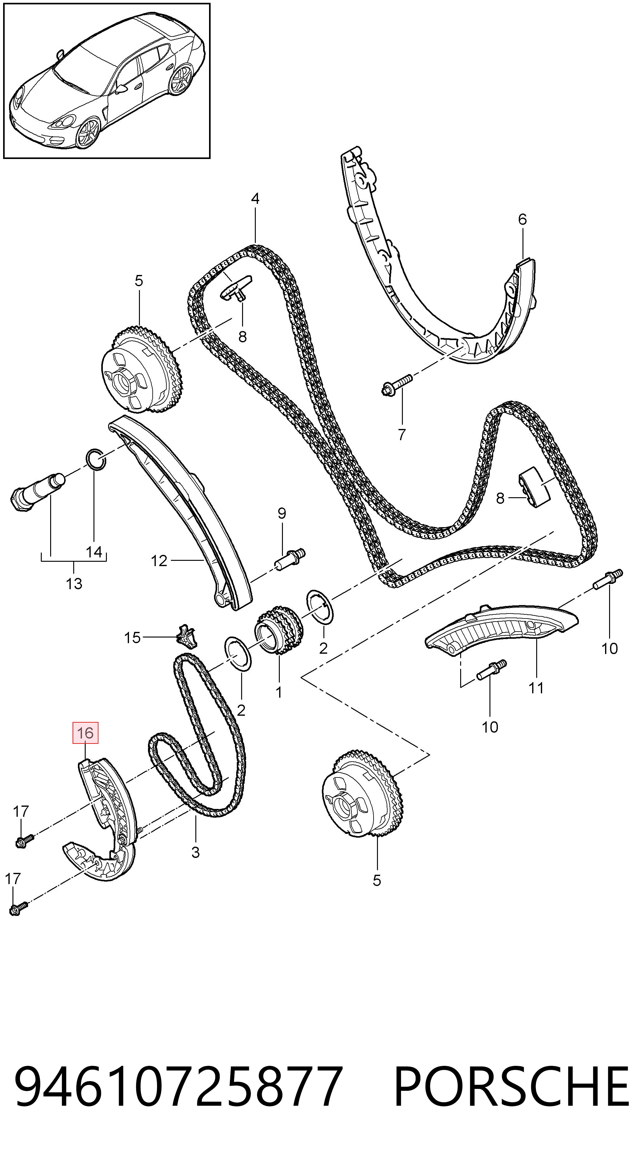 94610725877 Porsche 