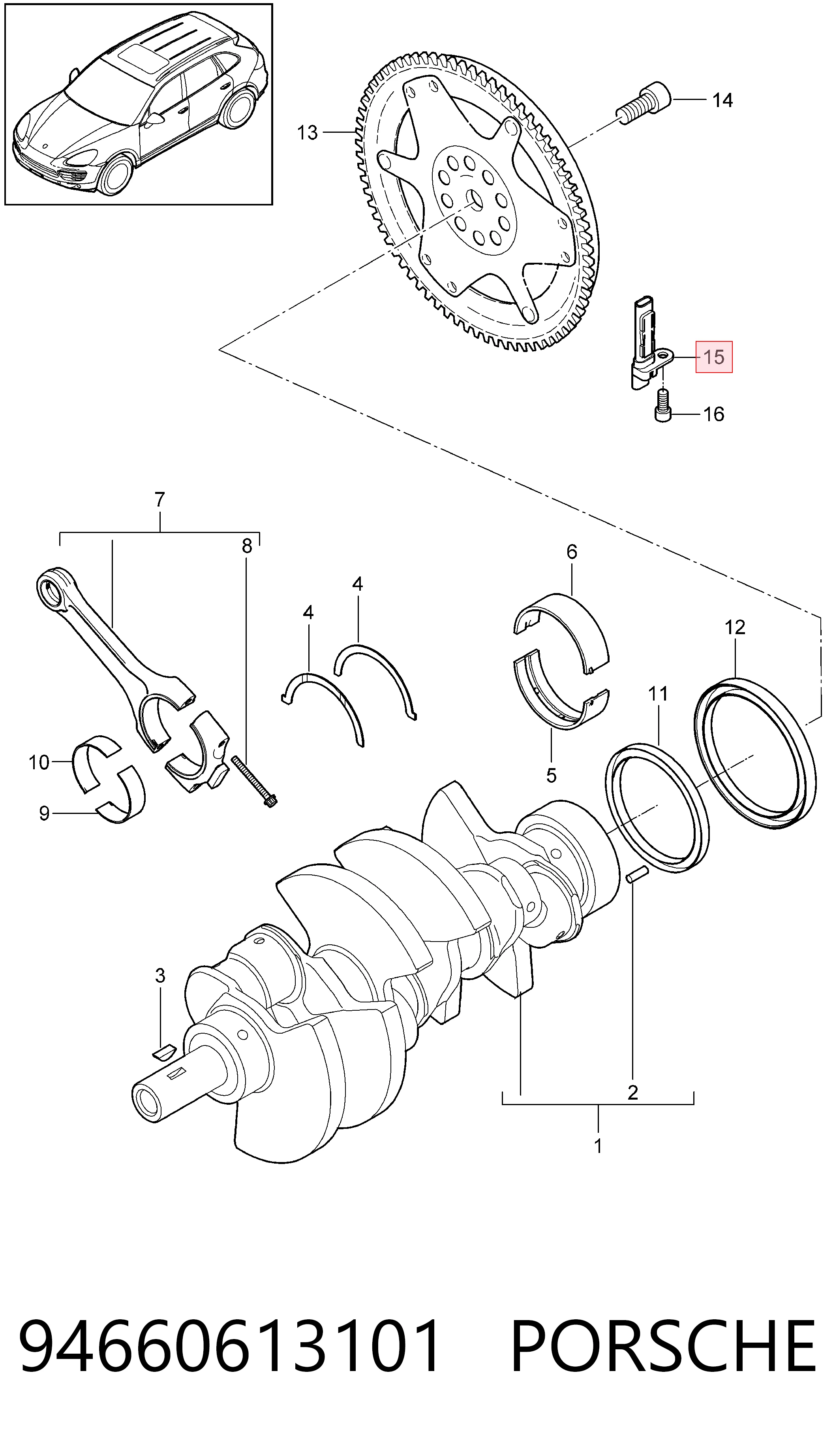  VAG 94660613101 цена, от 51.94 USD