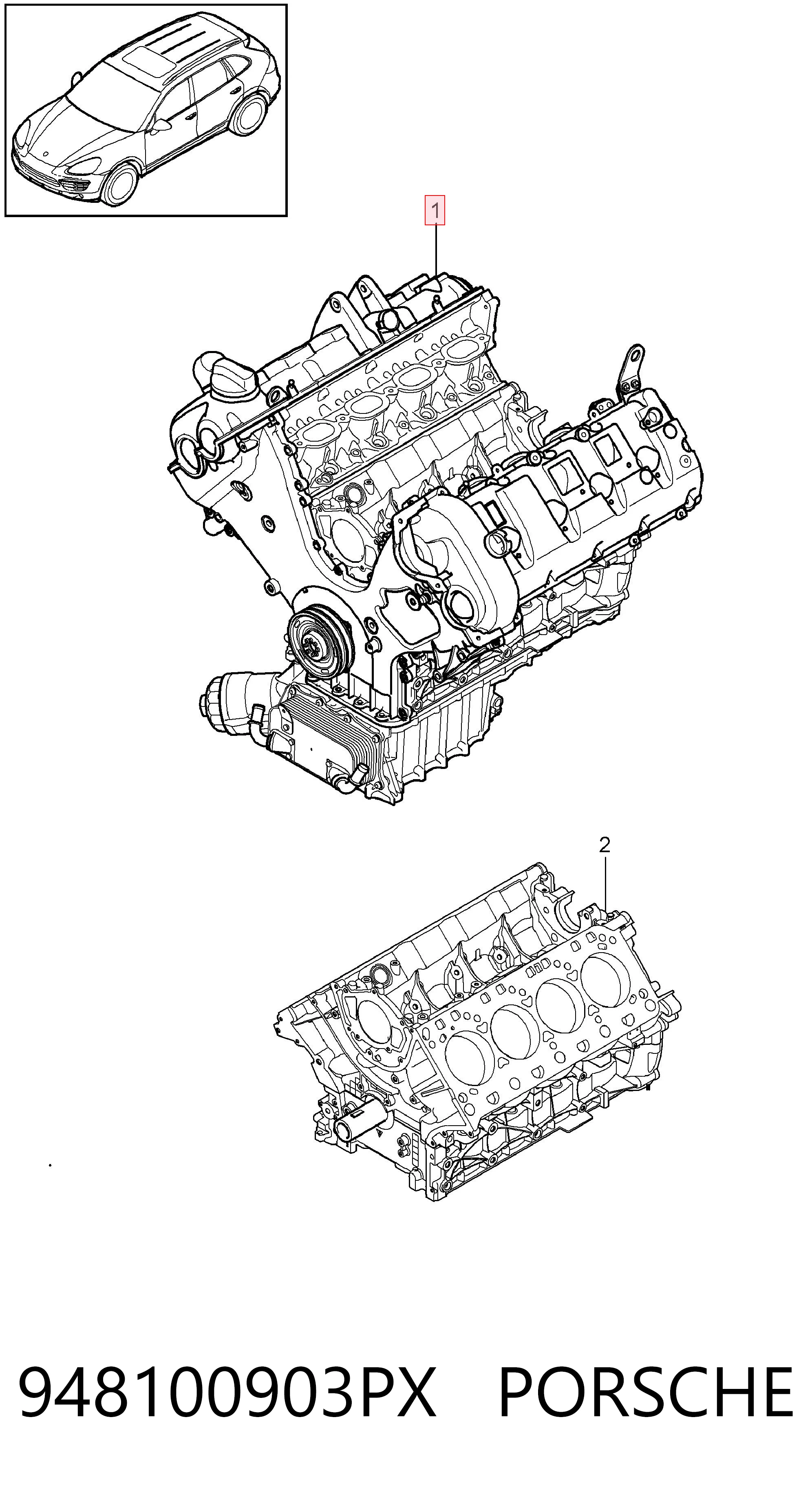 94810090360 VAG Мотор в сборе