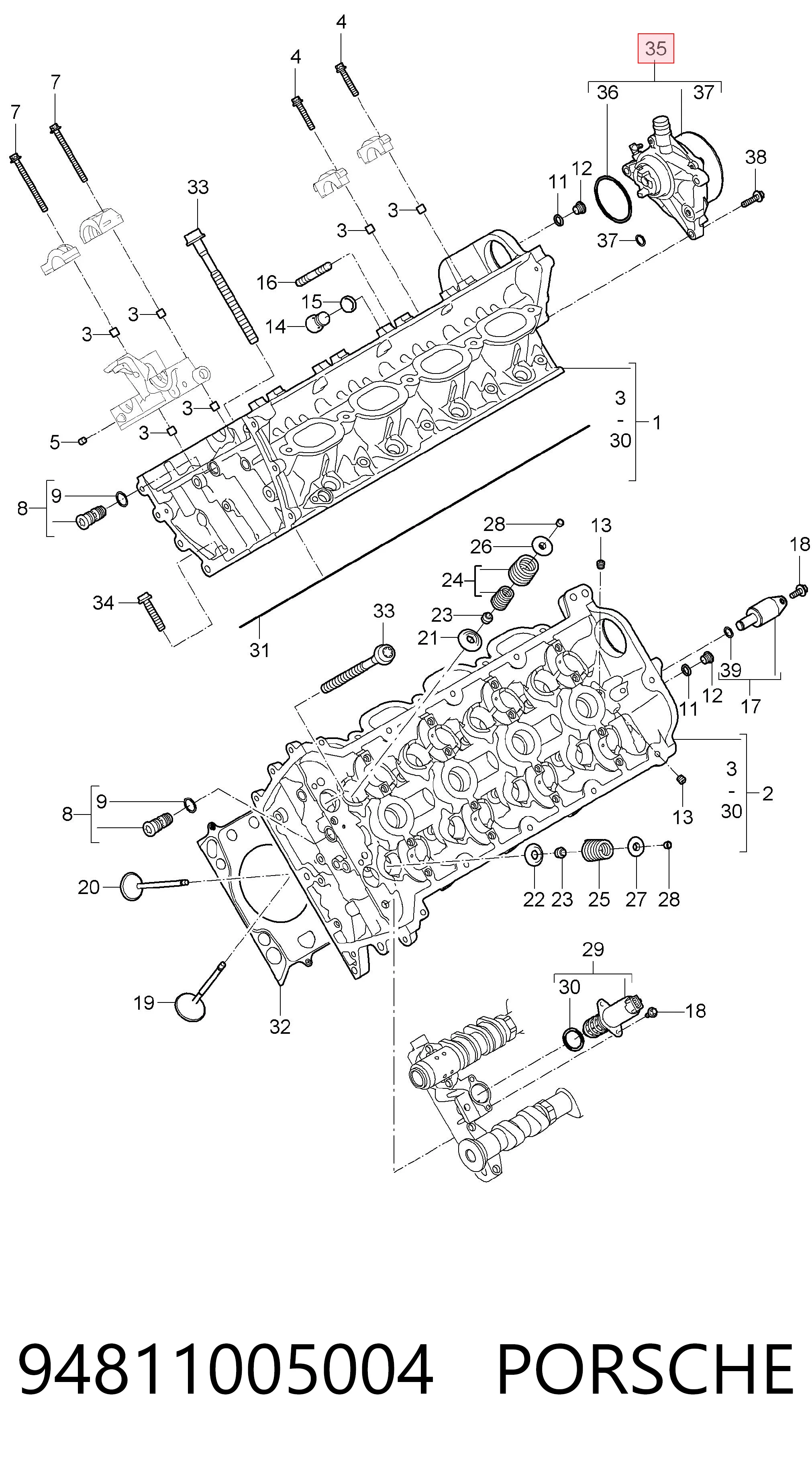 Вакуумный насос VAG 94811005006 цена, от 31.67 USD