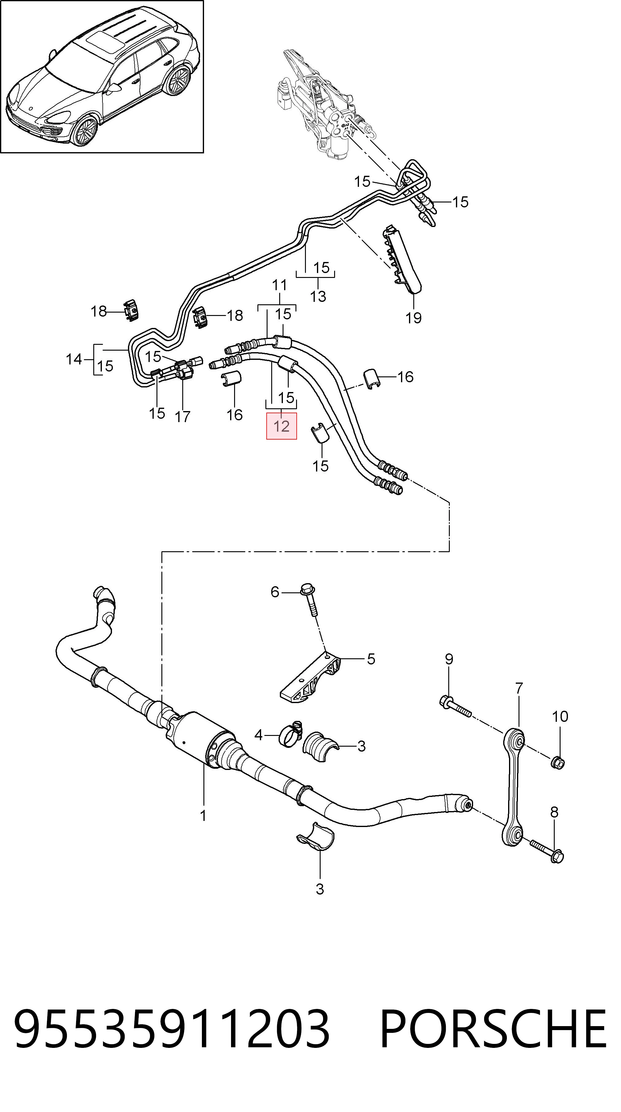95535911203 Porsche