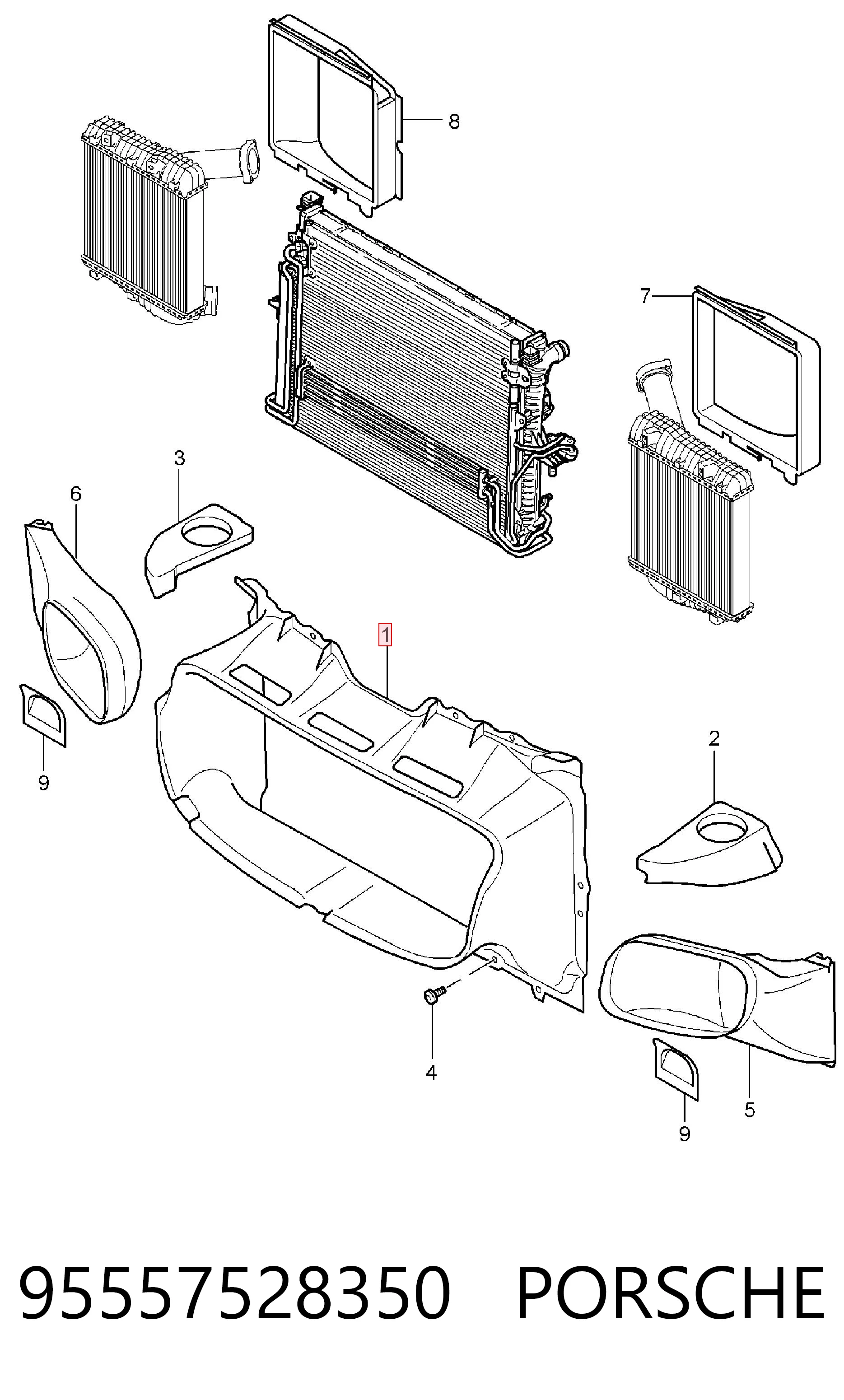 95557528350 Porsche