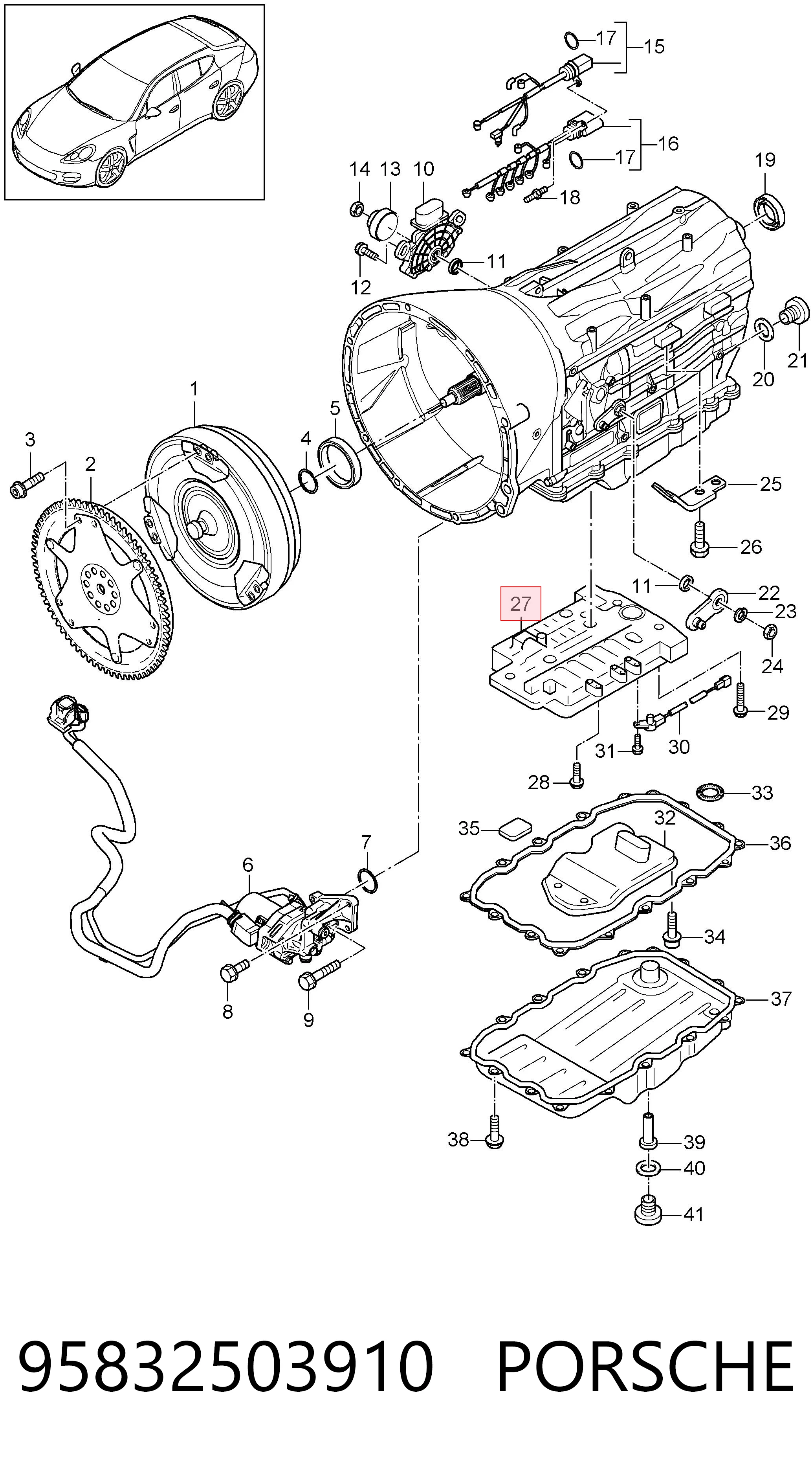 95832503910 Porsche 