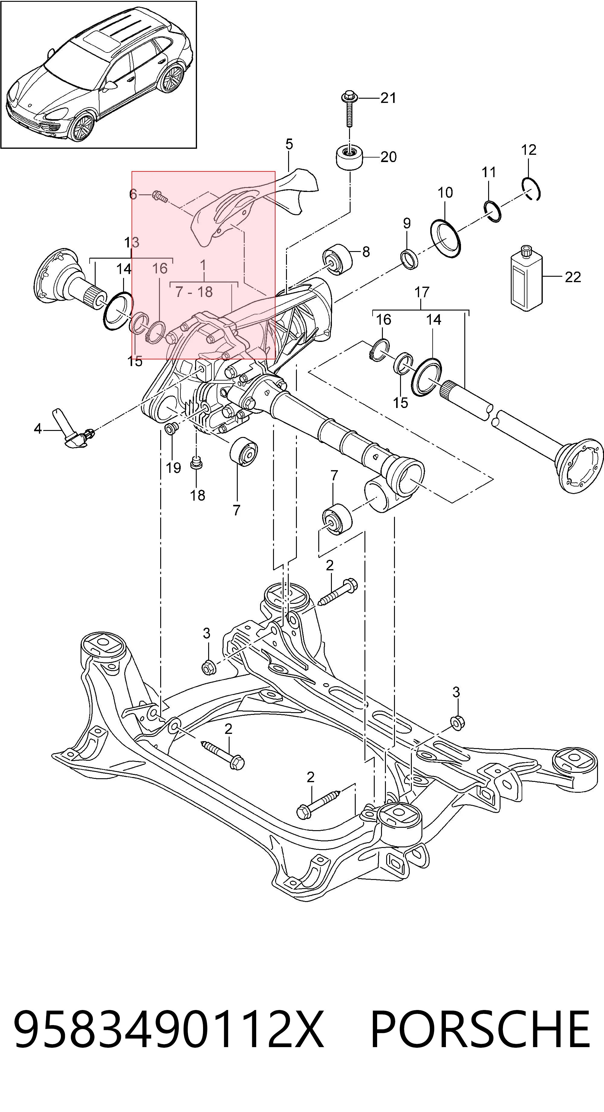 9583490112X Porsche 