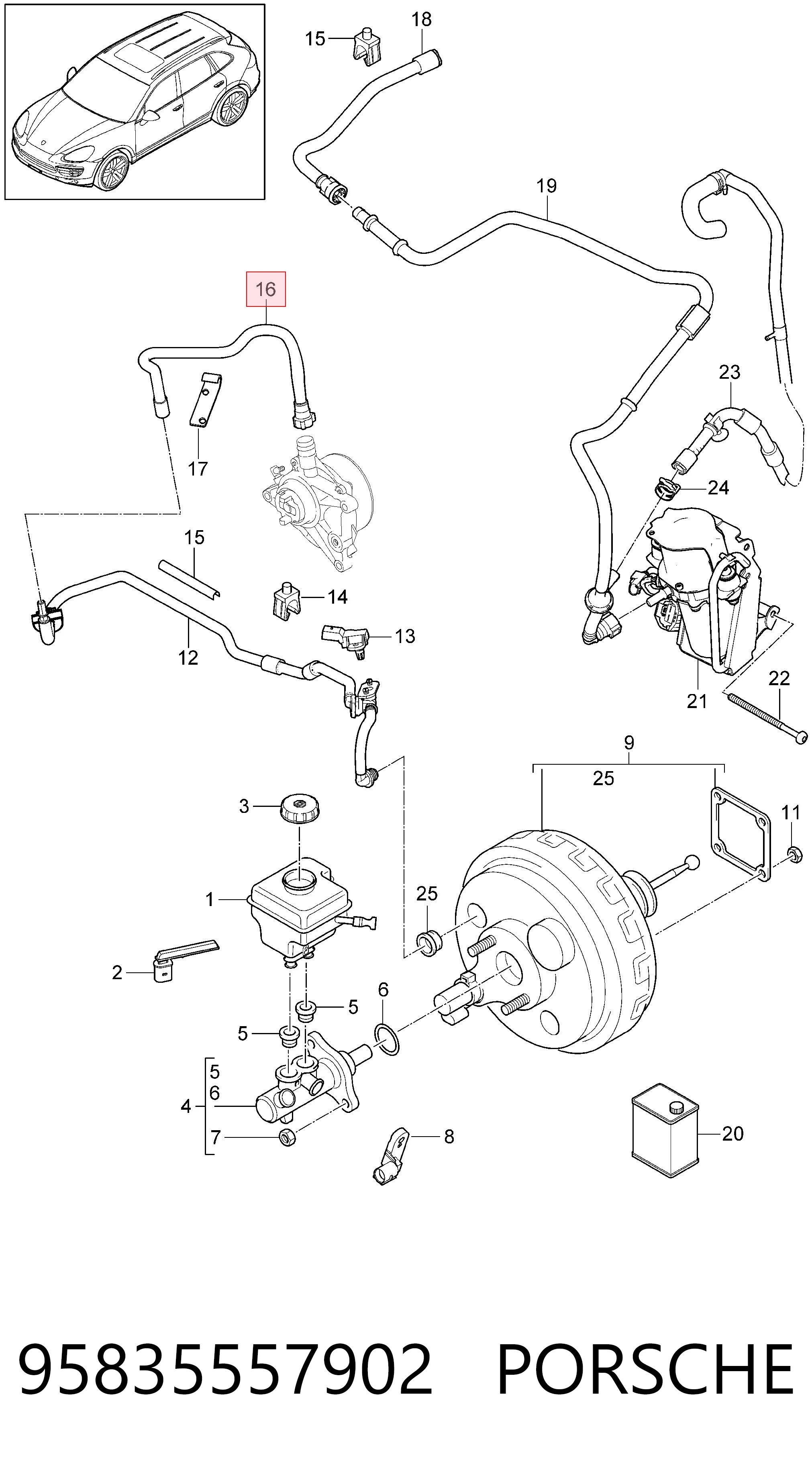 95835557902 Porsche 