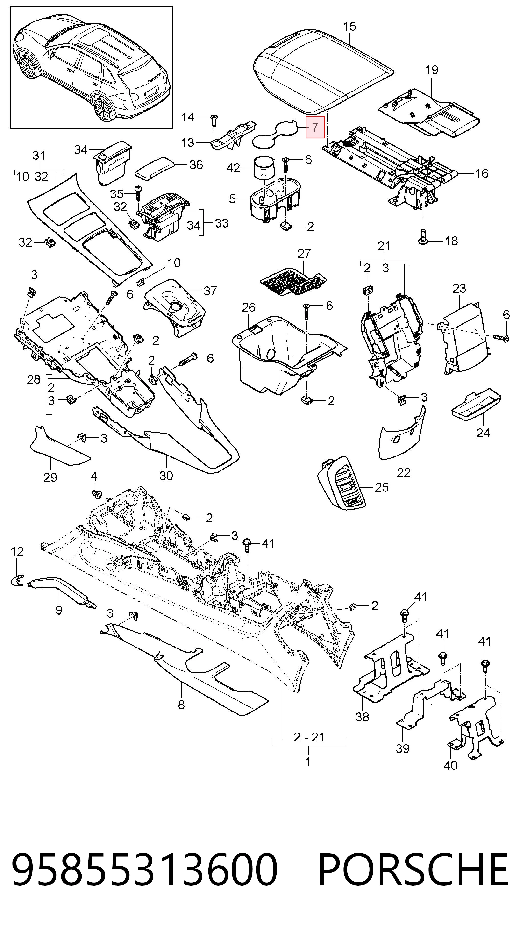 95855313600 Porsche 