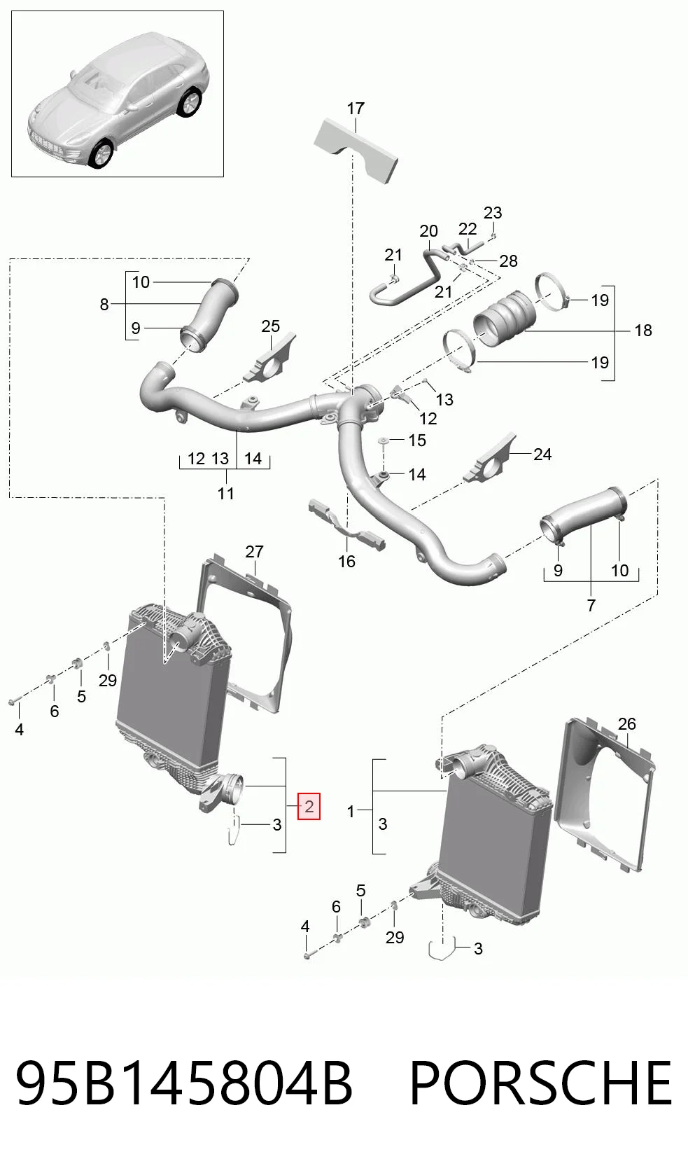 Интеркулер 58X1J82 Polcar