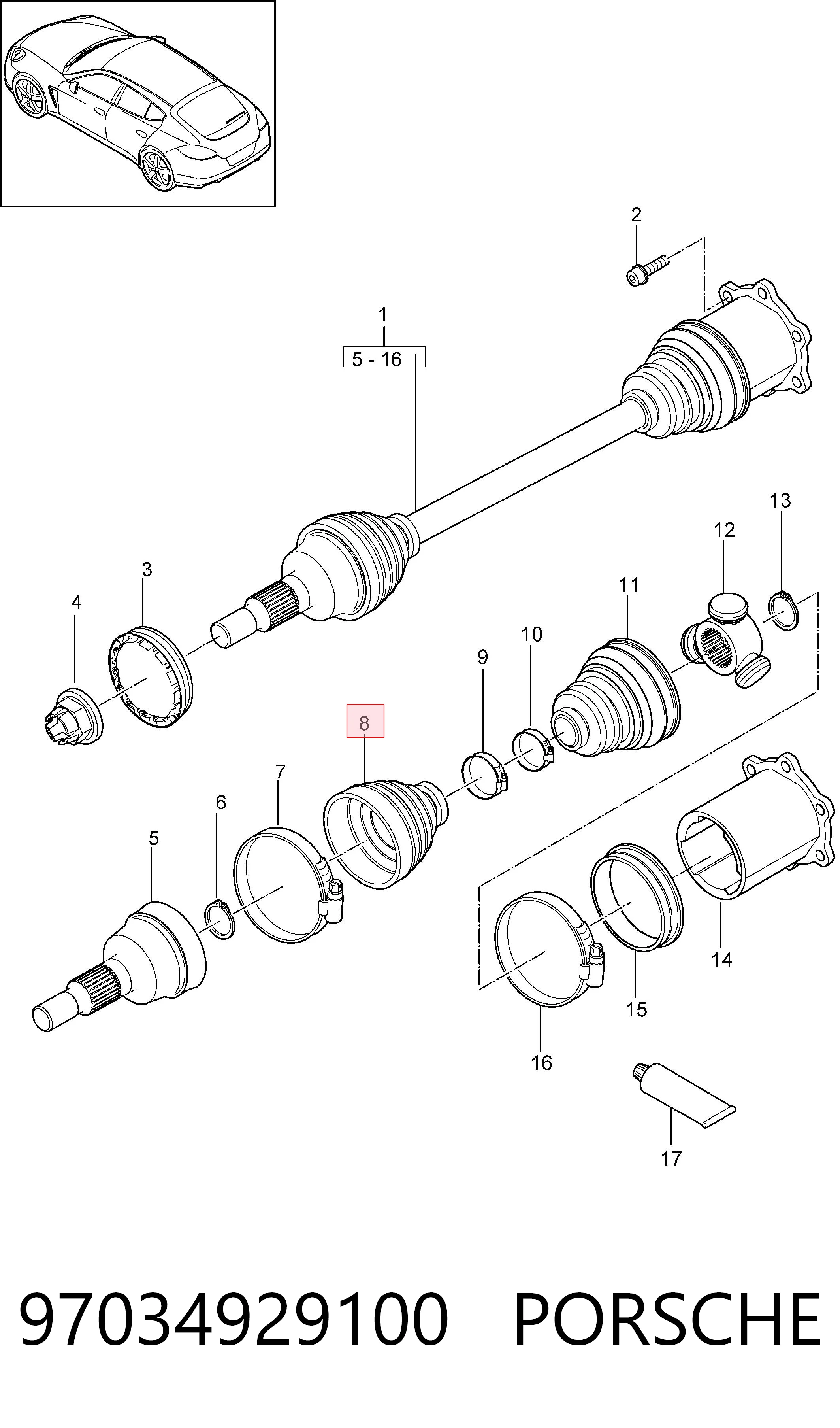 0036447 GKN-Spidan Пыльник шарнира привода