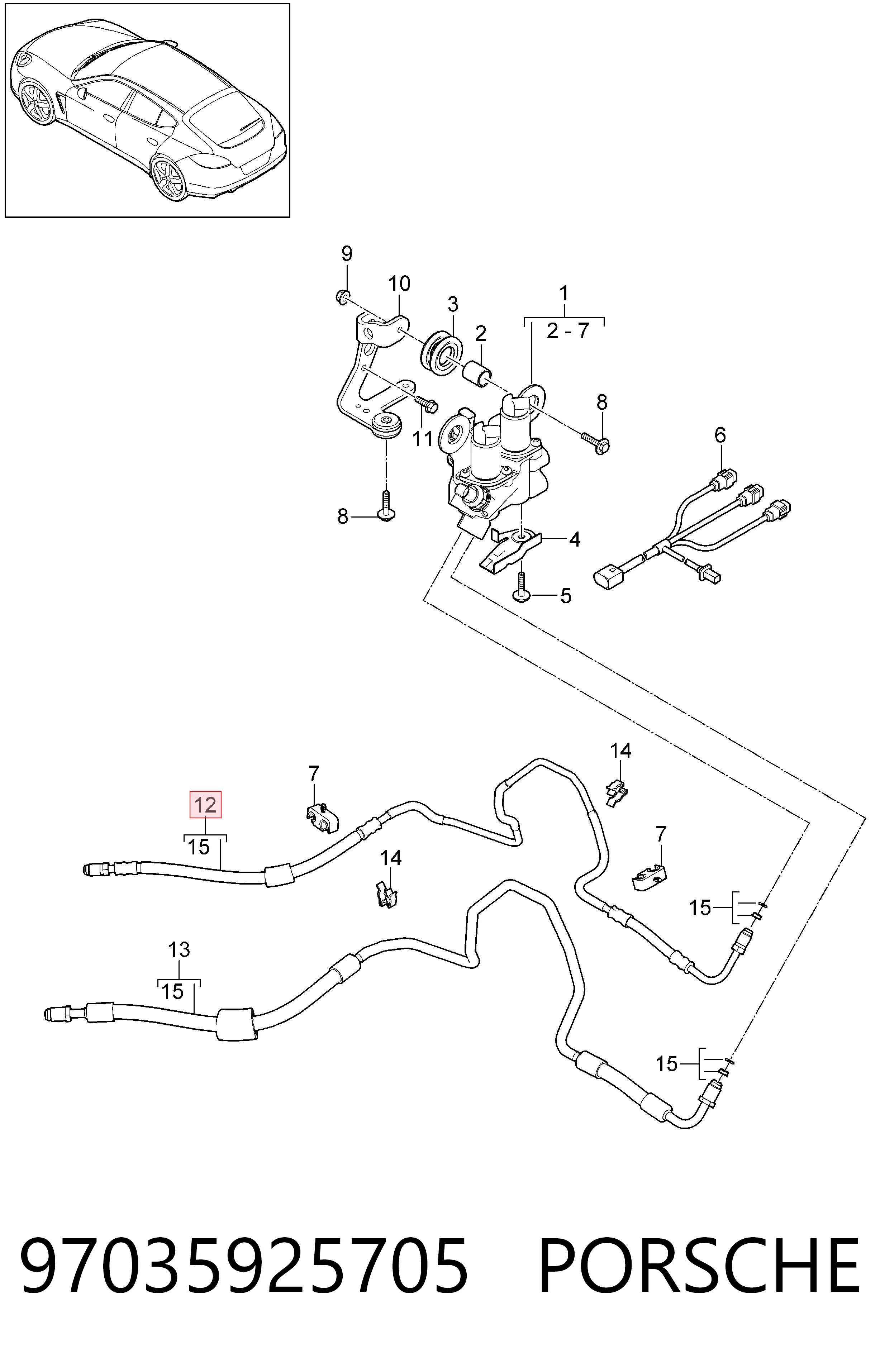 97035925705 Porsche