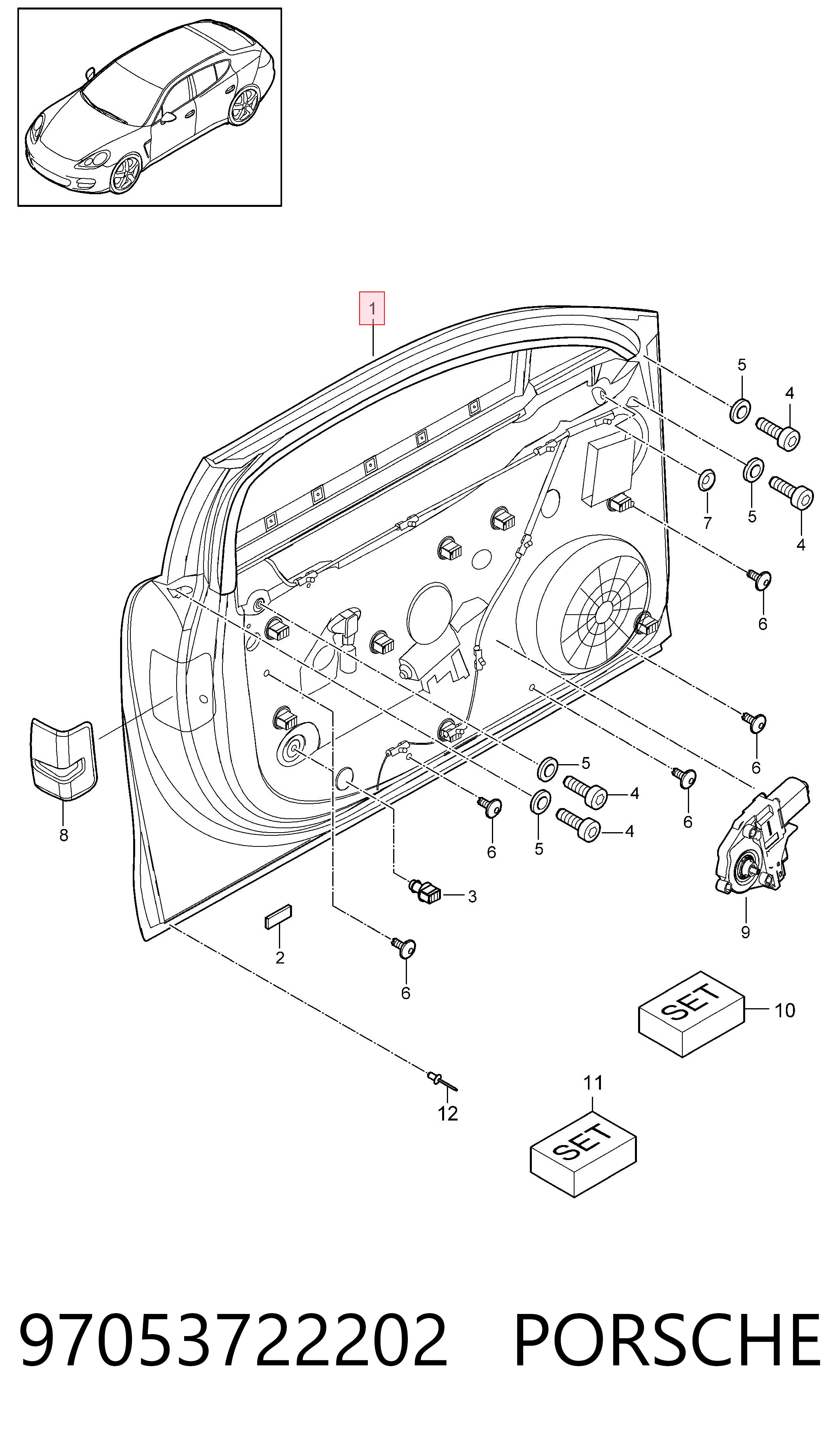 97053722202 Porsche 