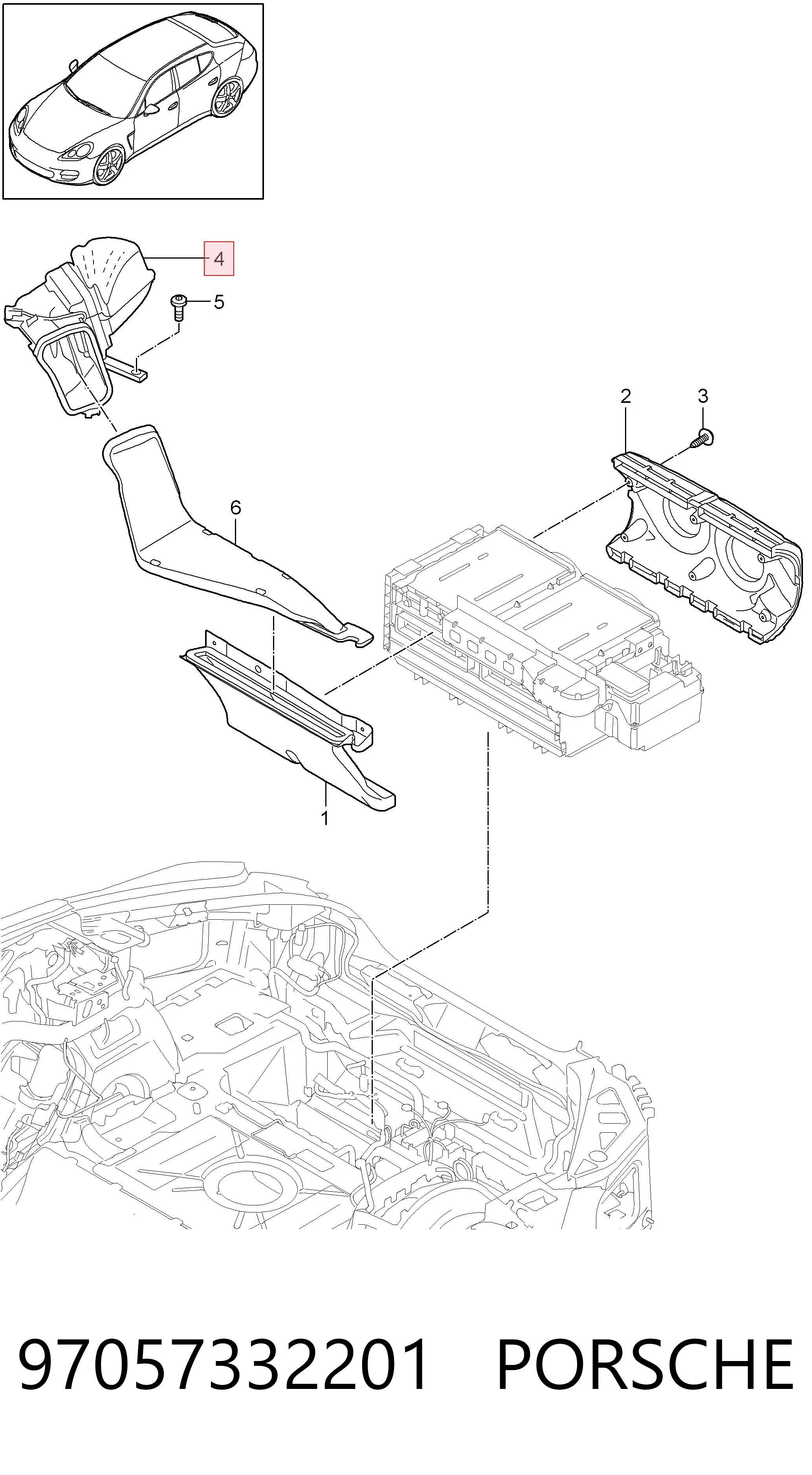 97057332201 Porsche 