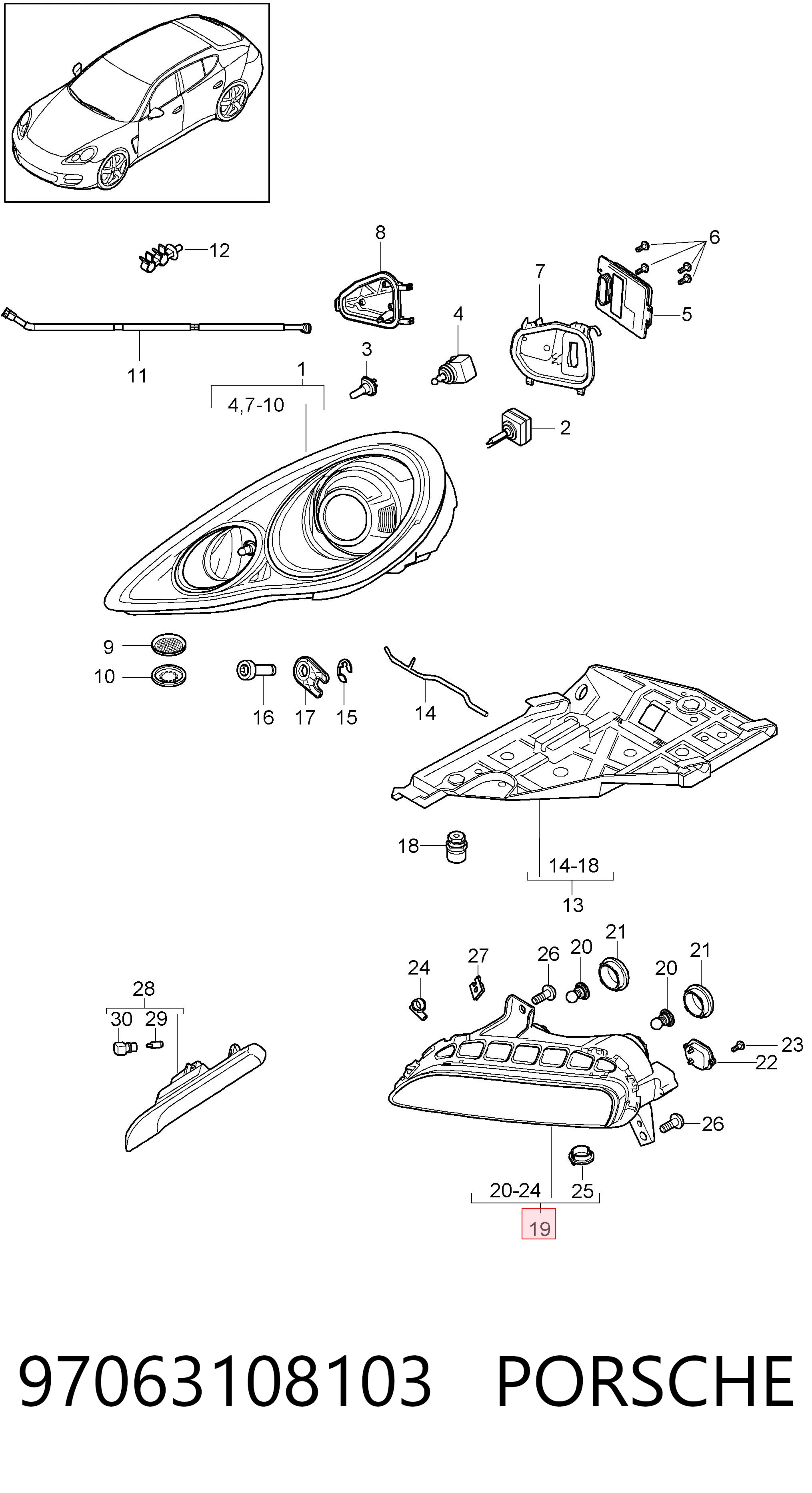 97063108103 Porsche 