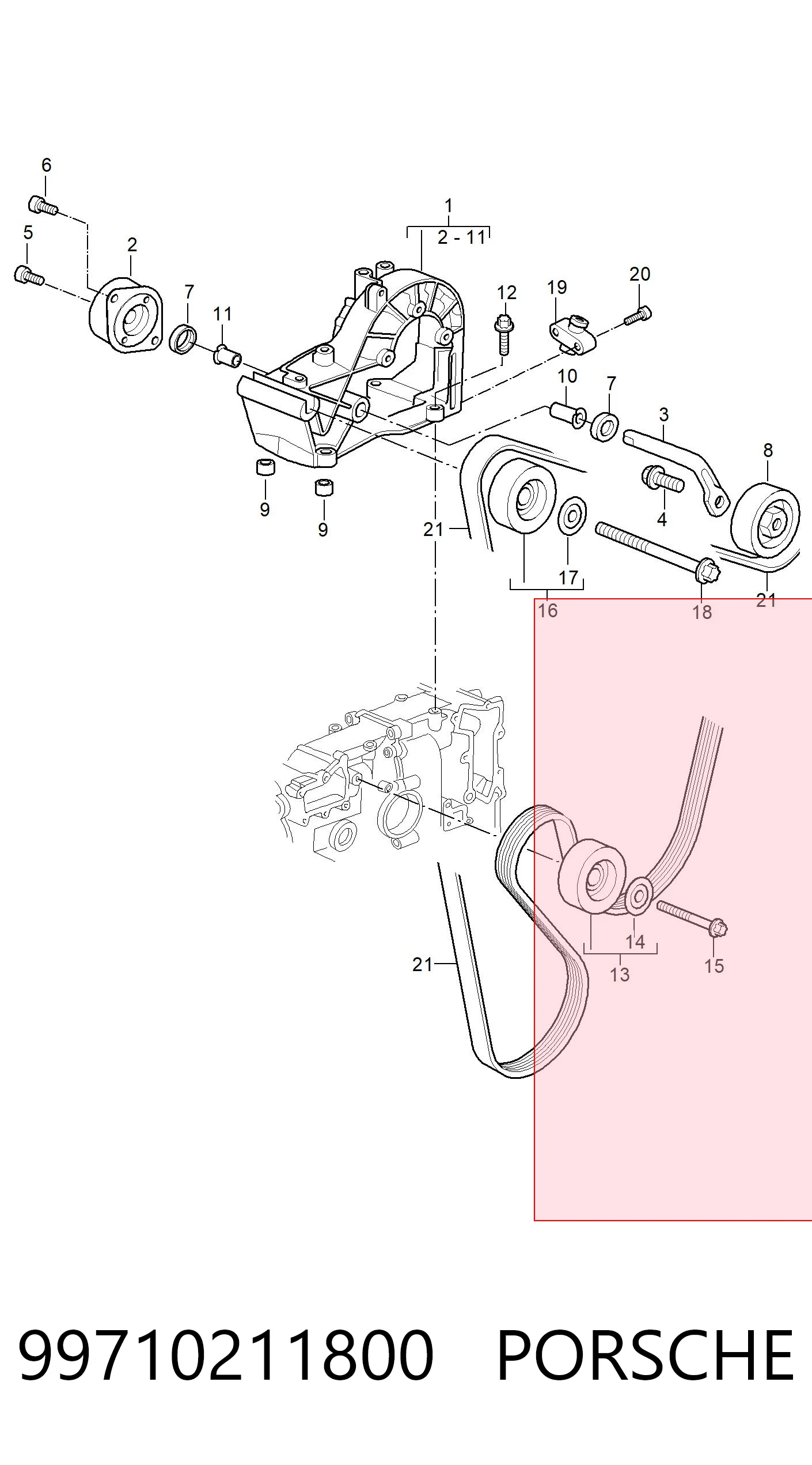 99710211800 Porsche 