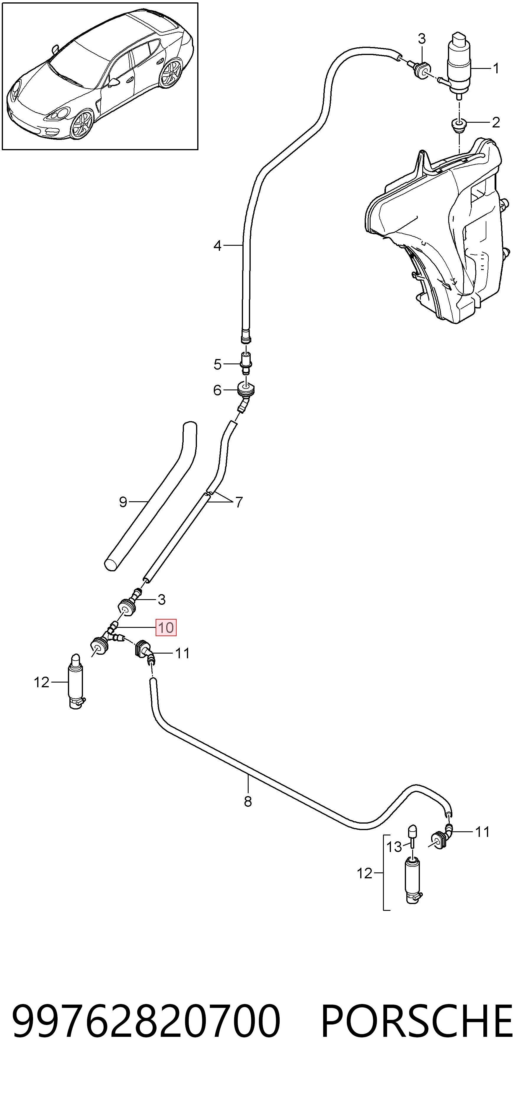 99762820700 Porsche 