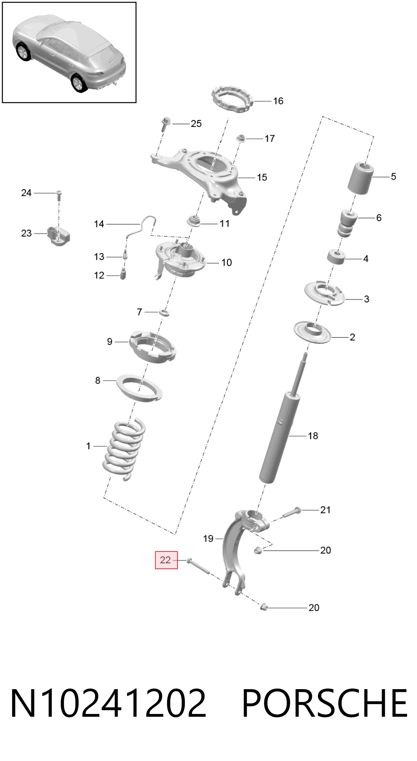 Купить LMI44252 Lemforder Болт