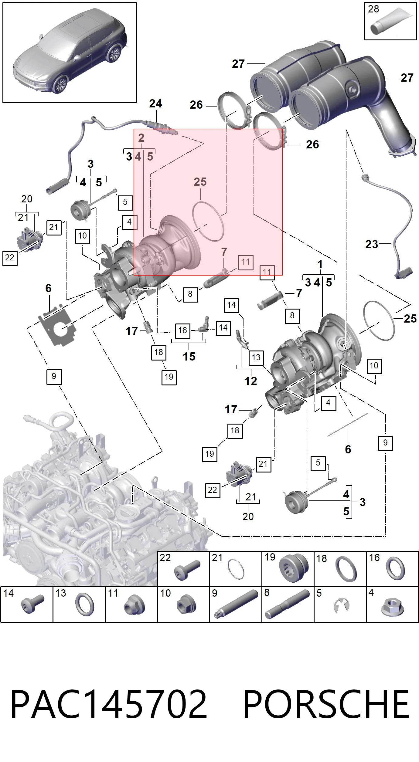 Купить 53039880802 Borg-Warner Турбоком