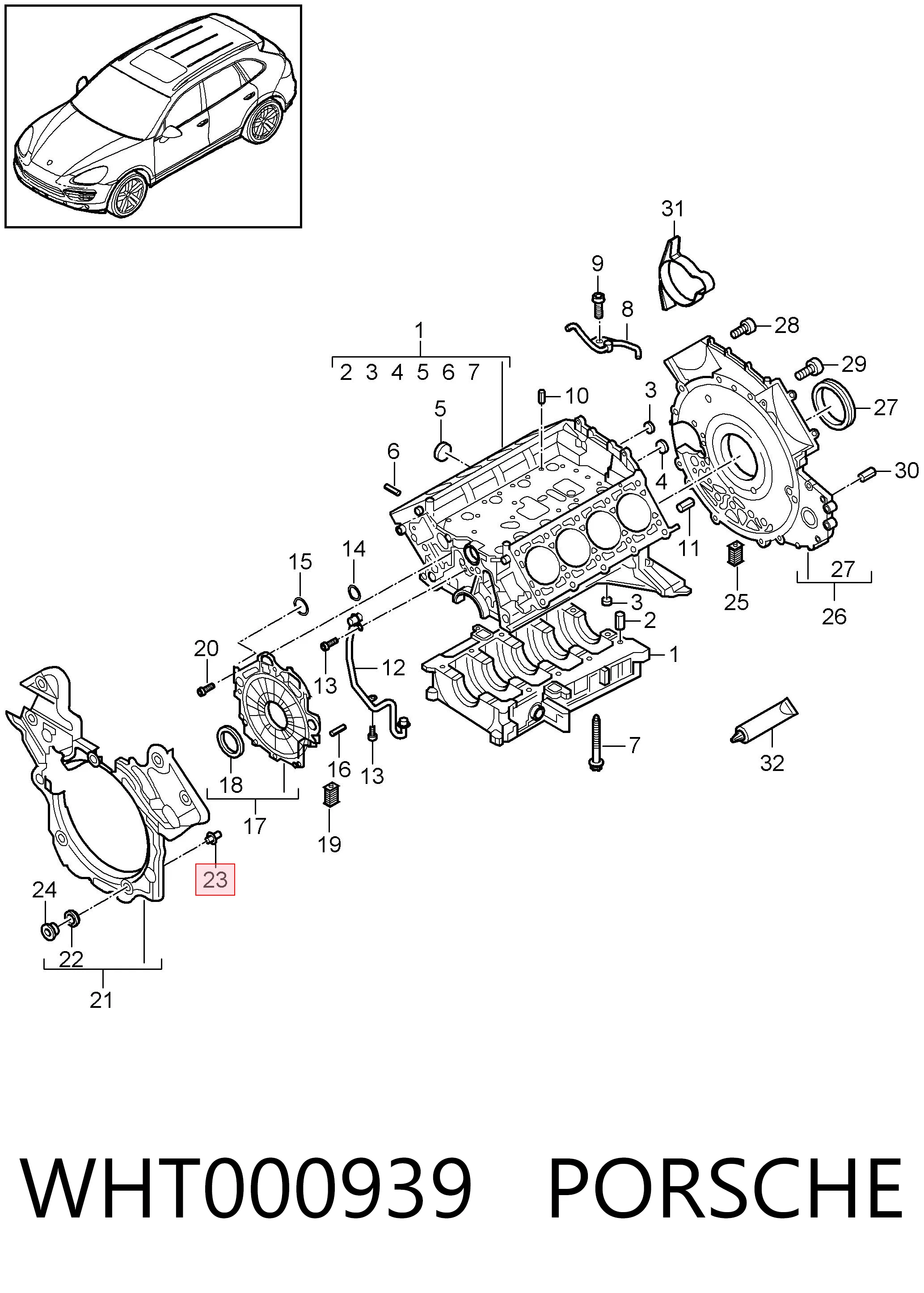 WHT000939 Porsche