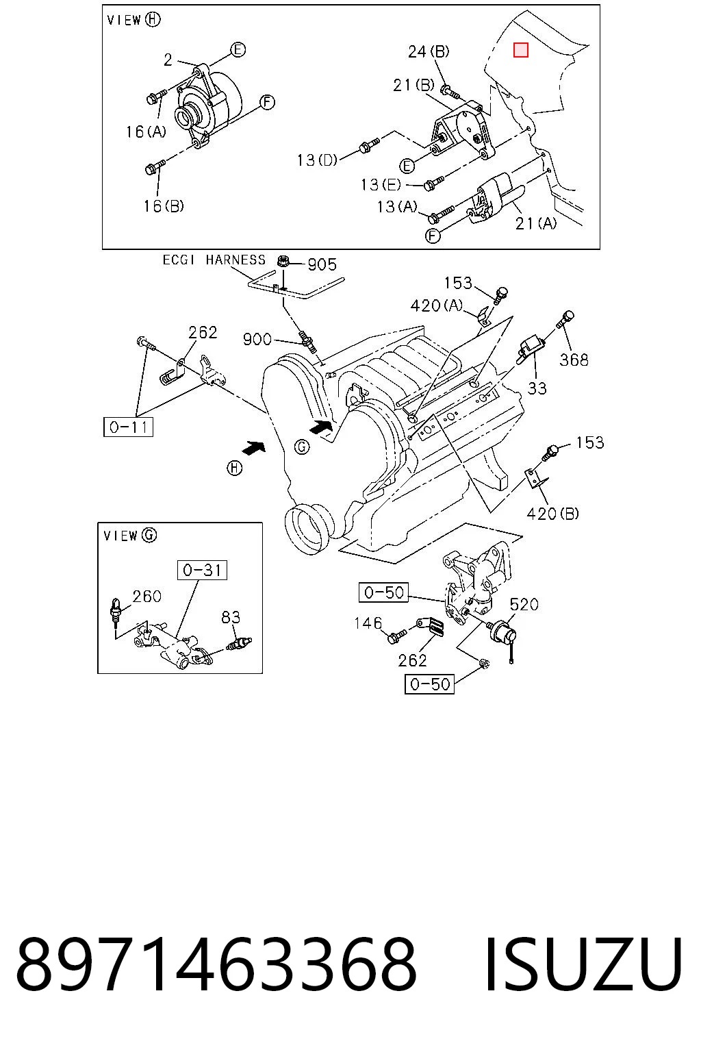 8971463368 Isuzu 