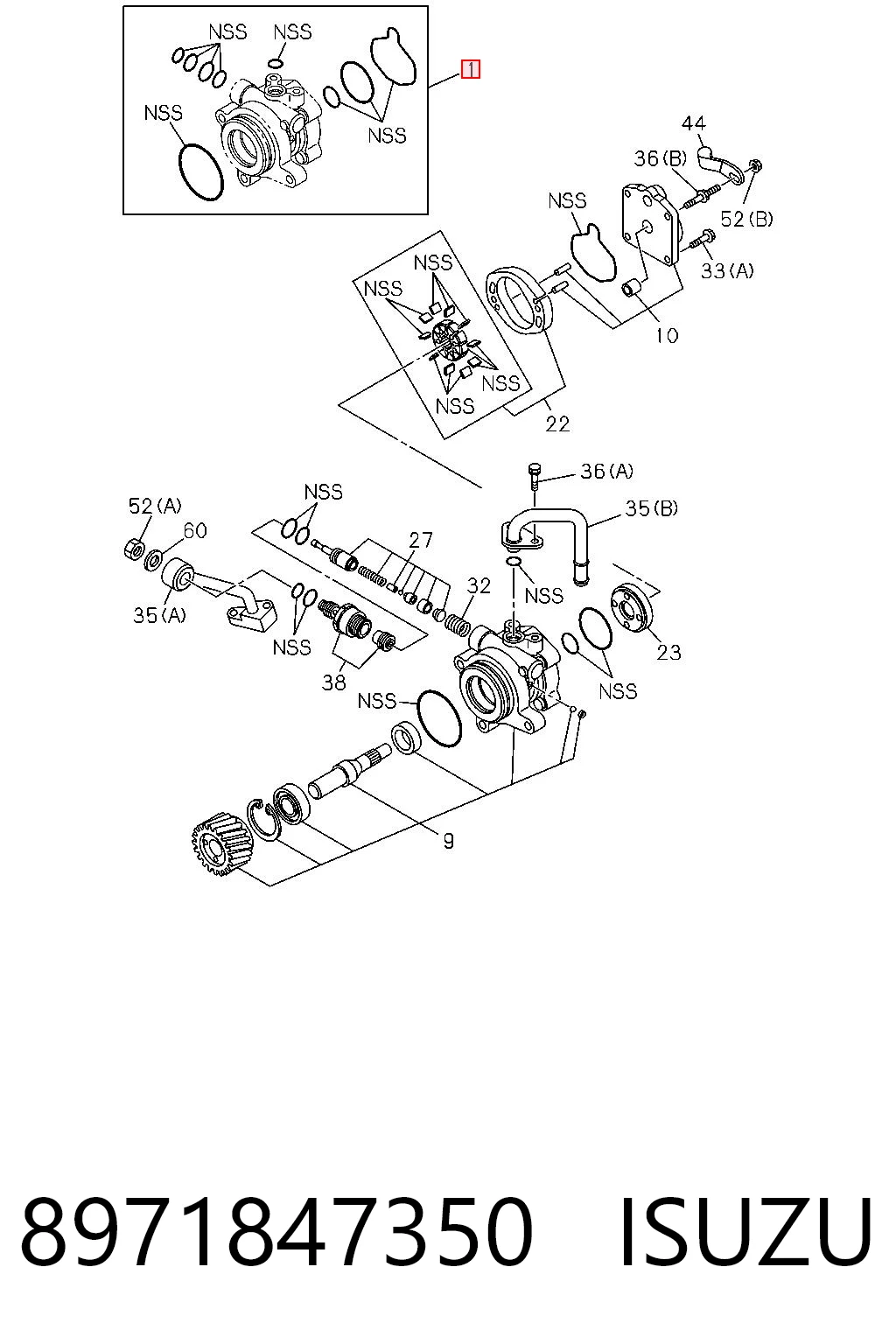 8971847350 Isuzu 
