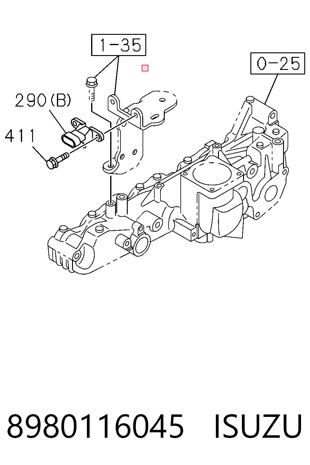 8980116045 Isuzu 