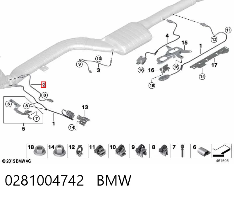 Лямбда зонд ES2127012B1 Delphi