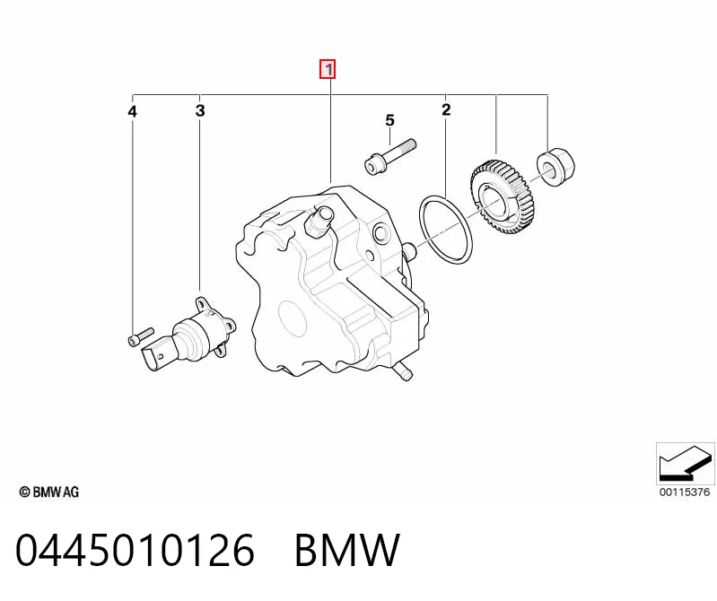 986437323 Bosch Насос топливный высокого давления (ТНВД)