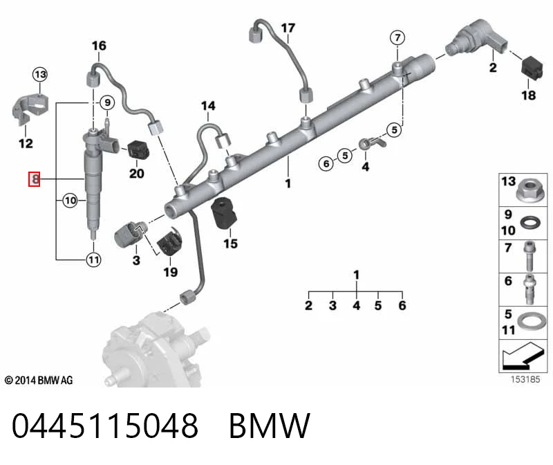 Форсунки Bosch 779272106