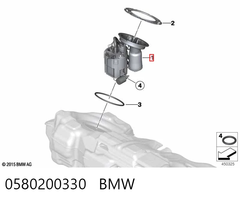 0580200330 BMW Электробензонасос