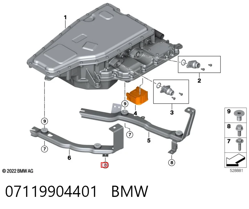Болт 16586325 Iveco