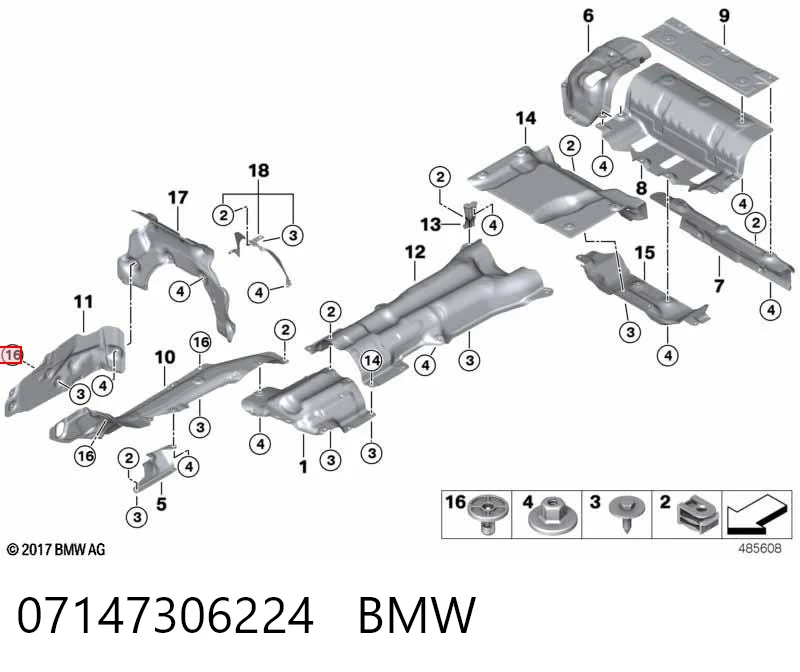 30863405 AND Закладная гайка под саморез