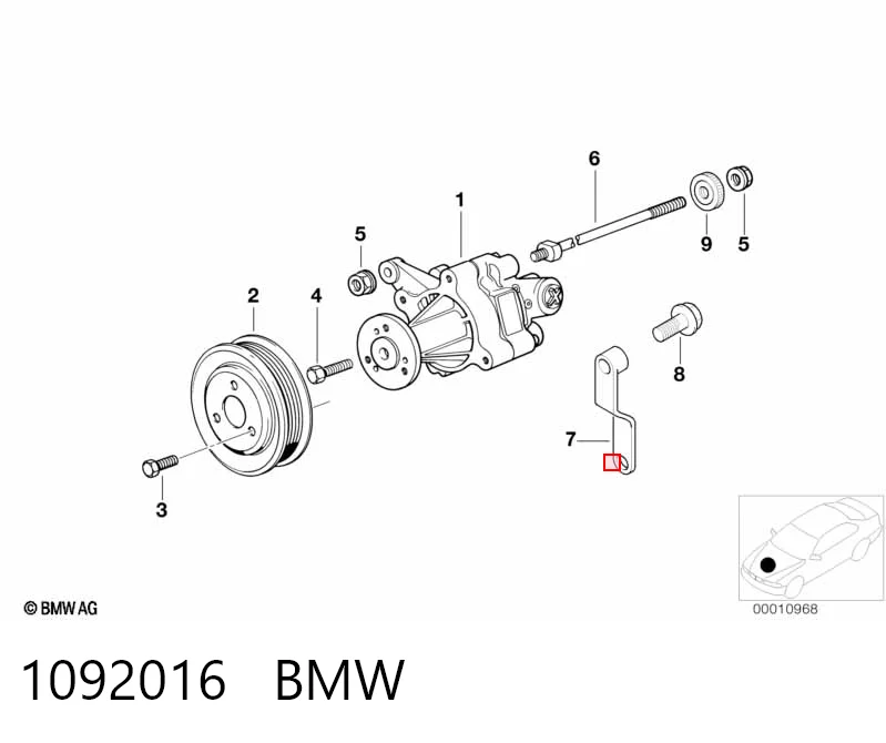0054123 GKN-Spidan ГУР руля