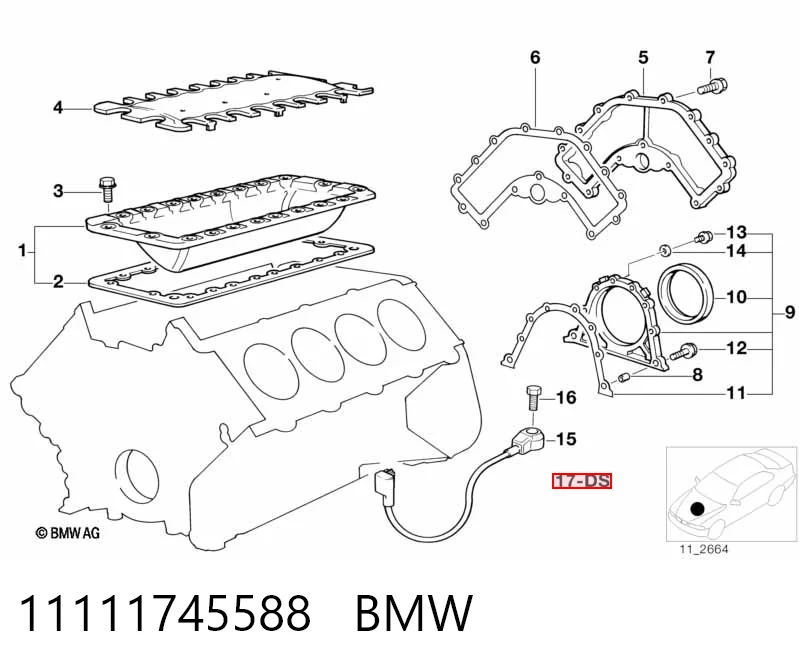 Нижний комплект прокладок двигателя BGA CK9363 цена, от 78.81 USD
