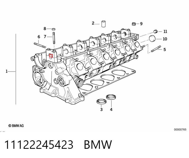 Головка блока цилиндров на BMW 3  E36
