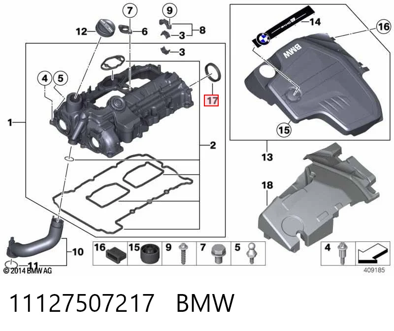  Сальник распредвала BMW X1 