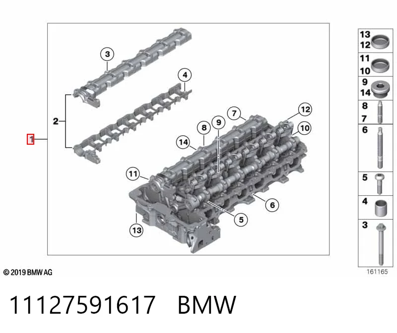 Головка блока цилиндров на BMW 5  E61